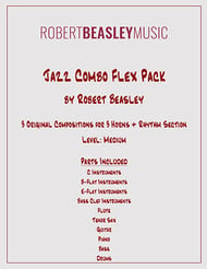 Jazz Combo Flex Pack Jazz Ensemble sheet music cover Thumbnail